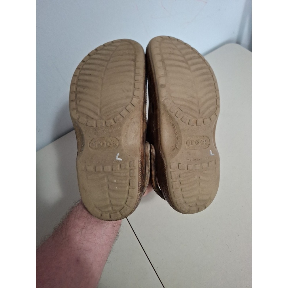 Crocs Camo Clogs Size Men 4-6 Women 6-7 - Picture 6 of 6